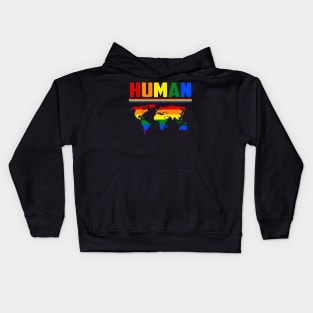 Human Rights Day and Gay Pride Day LGBT Kids Hoodie
